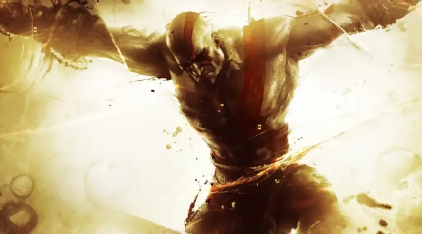 Imagem de uma nova vaga de emprego para anúncio de um novo jogo God of War.