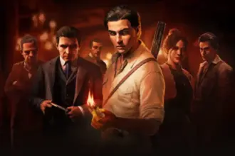 Capítulos da história de Mafia The Old Country com créditos da 2K.