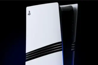 Conceito da nova PlayStation 6 com especificações técnicas divulgadas pela Sony.